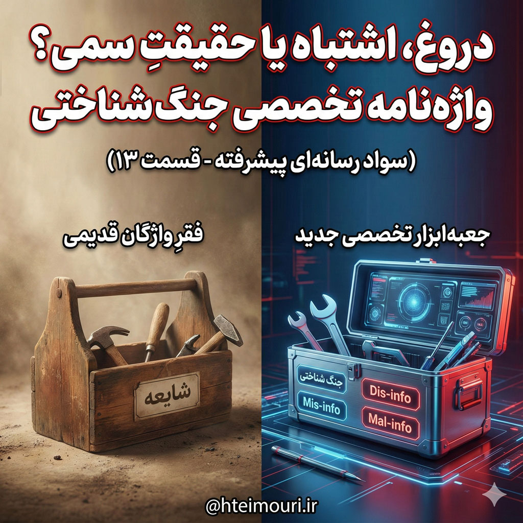 واژه نامه تخصصی جنگ شناختی