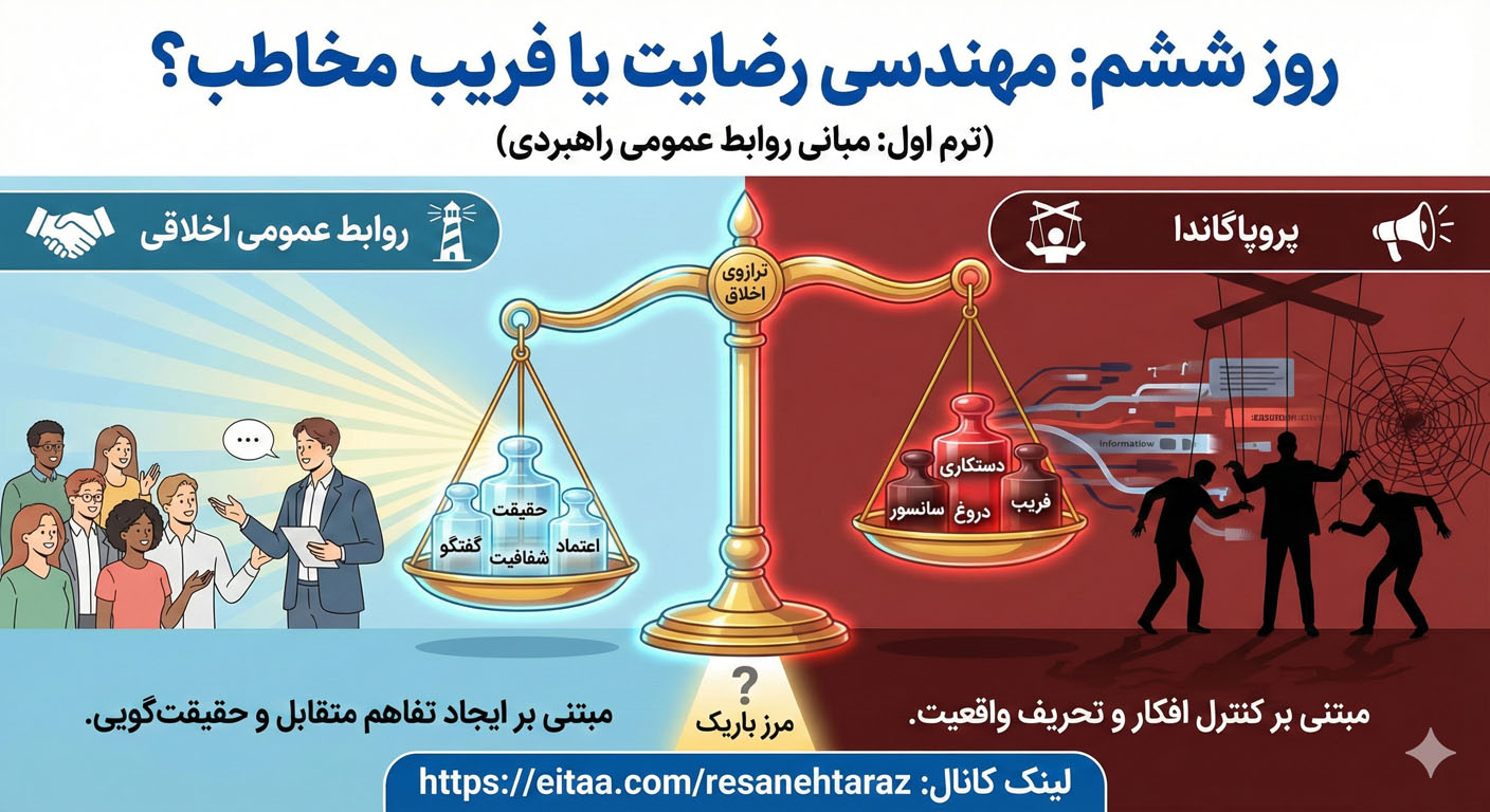 مهندسی رضایت یا فریب مخاطب