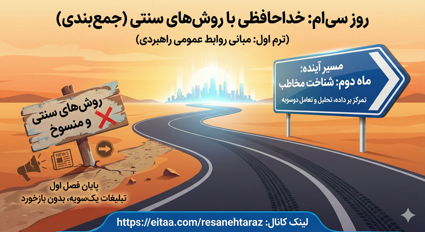 خدا حافظی با روابط عمومی سنتی