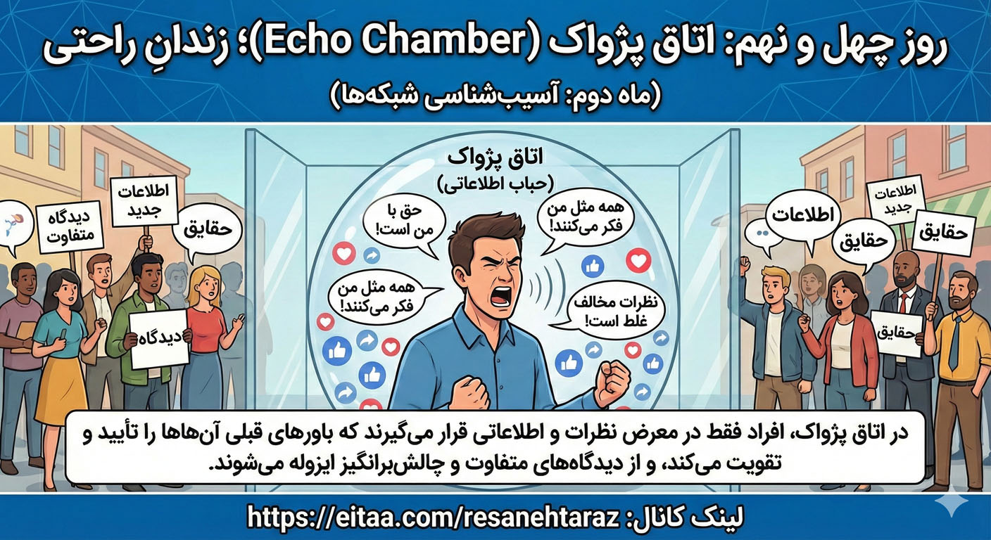 اتاق پژواک؛ چرا در فضای مجازی «صدای مخالف» را نمی‌شنویم؟