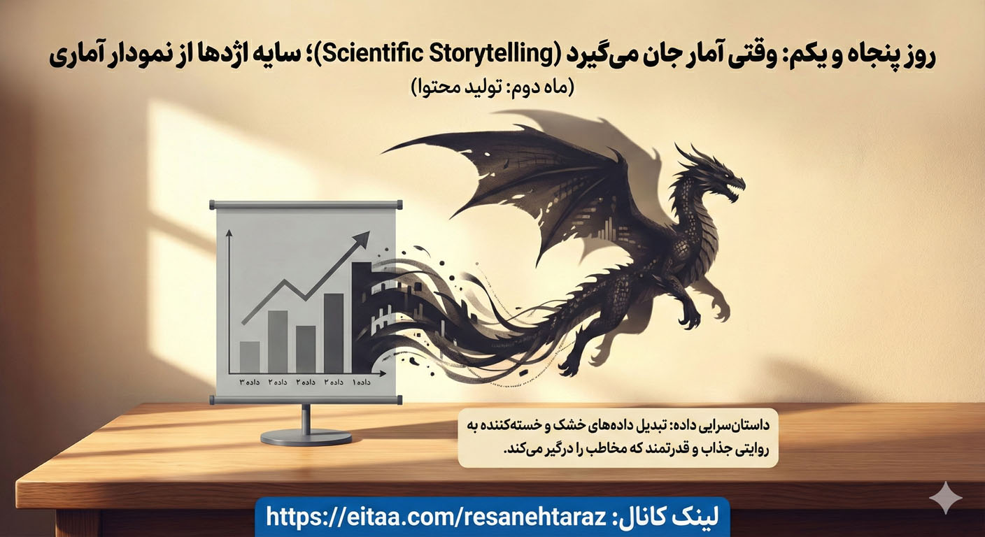 وقتی آمار جان می‌گیرد؛ هنرِ «داستان‌سرایی علمی» در دانشگاه